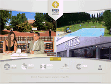Tablet Screenshot of ifes.edu.ar